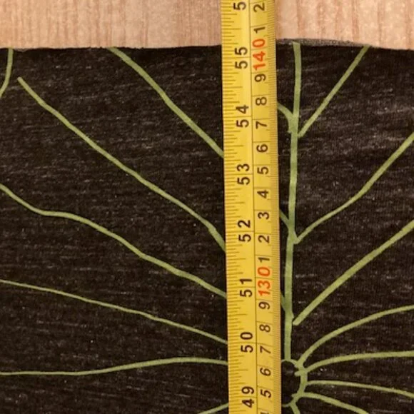 Kala Kanu O Ka Aina(Plants of the Land)Kalo Hawaii Maxi Dress Sleeveless Gray XL - Picture 15 of 16